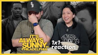 Our FIRST Time Watching ITS ALWAYS SUNNY IN PHILADELPHIA  The Gang Gets Racist  1x1 Reaction [upl. by Crichton]