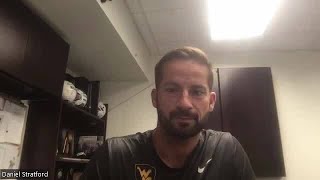 WATCH WVU mens soccer head coach Dan Stratford previews 2024 campaign [upl. by Roxane]