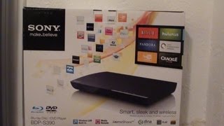 Review Sony BDPS390 BluRay Player [upl. by Hilda]