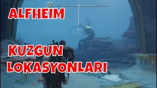 God Of War Ragnarok  ALFHEİM Kuzgun Lokasyonları [upl. by Sand]