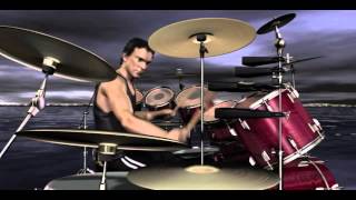 Neil Peart YYZ animation in HD [upl. by Prager924]