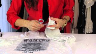 How to Cut Sweatshirts to Make Them Look Vintage  Style Savvy [upl. by Albertine256]