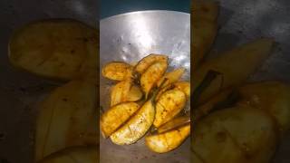 Dahi aalubaigana shortvideo food [upl. by Anyehs]