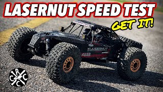 Losi Lasernut Speed Test on 4s [upl. by Niarfe]