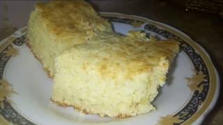 طريقه عمل كيكة السميدة حرشة بالحليب في الفرنGâteau de semouleSemolina cake [upl. by Ahseiyk699]