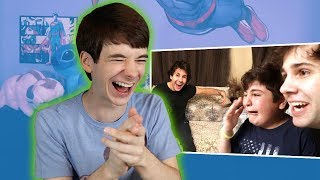 David Dobriks Invisible Prank REACTION by Magician [upl. by Onailimixam]