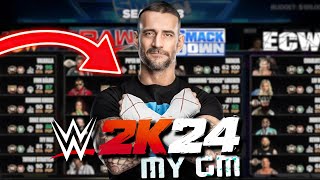 MyGM Is NOW The Best In The World  WWE 2K24 MyGM Ep 1 [upl. by Ydollem]