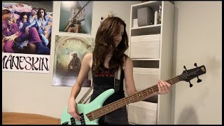 BABY SAID  Måneskin Bass Cover [upl. by Ennalyrehc560]