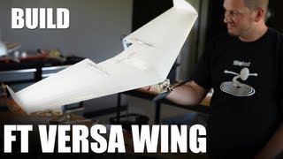 Flite Test  FT Versa Wing  BUILD [upl. by Inger586]