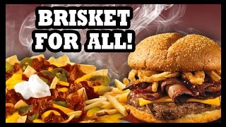 WENDYS BRISKET BURGER AND NACHOS  Food Feeder [upl. by Pietro]