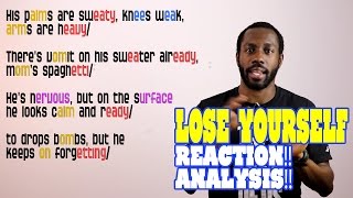 Eminem Lose Yourself REACTION ANALYSIS [upl. by Onateag]