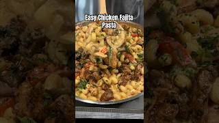 How to Make Chicken Fajita Pasta in Minutes [upl. by Rimisac]