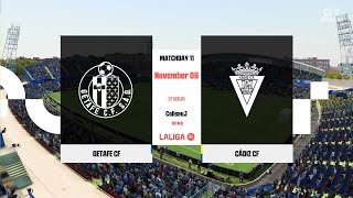 ⚽ Getafe FC vs Cadiz La liga Santander 11062023 🎮 EA FC 23 [upl. by Acemat]