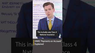 HMRC ‘Payments on account’ explained shorts hmrc paymentsonaccount [upl. by Ahseena]