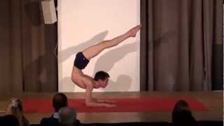 Yoga Asana Championship The Netherlands Kasper Van Den Wijngaard April 6th 2013 Utrecht [upl. by Nnaeilsel]