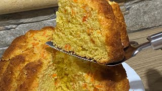 Torta di carote e arancia 🍊 semplicissima  senza burro food asmr recipe [upl. by Macario]