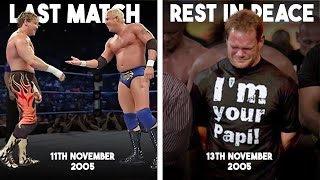 WWE Wrestlers Who Died On The Week They Wrestled [upl. by Lasala]