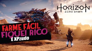 HORIZON ZERO DAWN  COMO FARMAR MUITO FÁCIL  XP CACOS E AS BOBINAS MAIS RARAS  Atualizado 2021 [upl. by Mauricio]