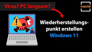 Wiederherstellungspunkt erstellen und Windows 11 zurücksetzen  PathTM [upl. by Evets332]