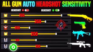 Free Fire Auto Headshot Trick 2024 Sensitivity  2gb 4gb 6gb Ram Headshot Sensitivity Setting [upl. by Allanson]