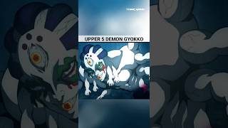 Upper 5 Demon Gyokko Demon Slayer Hindi [upl. by Geoffrey655]