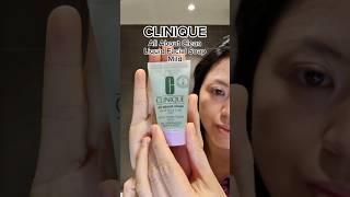 Reviewing the CLINIQUE All About Clean Liquid Facial Soap Mild shortreview cleanser skincare [upl. by Vedis]