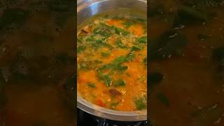 Red Lentil Spinach Soup [upl. by Epilef336]