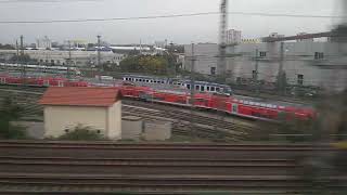 RE3 de Frankfurt am Main Hbf a Frankfurt Flughafen Regionalbahnhof18102417301750 [upl. by Urbannal]