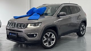 CONFIRA AGORA MAIS DETALHES DESTA JEEP COMPASS LONGITUDE 2018 😍😱 VÍDEO DETALHADO [upl. by Krigsman46]