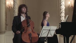 Aleksander Ramm cello English Hall of St Petersburg Music House 20161130 Part 2 [upl. by Wilmette519]