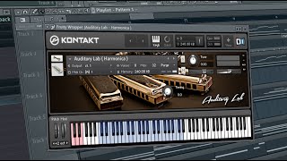 Auditory Lab  Virtual Harmonica Plugin For Kontakt amp VST [upl. by Lemhar]