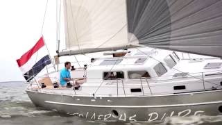 Bestevaer 45ST PURE sailing on the IJsslemeer [upl. by Petrine]