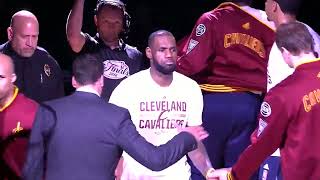 Cleveland Cavaliers Starting Lineup Intro NBA Finals 2016 Game 6  THROWBACK [upl. by Deeanne]