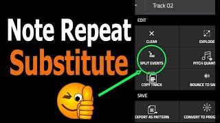 How to use MPC Split Events as an alternative to Note Repeat [upl. by Afirahs580]