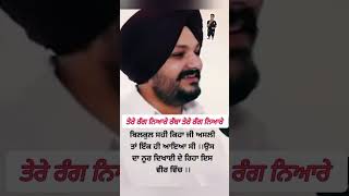 Sidhu Moose Walaਤੇਰੇ ਰੰਗ ਨਿਆਰੇ ਰੱਬਾ ਤੇਰੇ ਰੰਗ ਨਿਆਰੇ। [upl. by Eimmas]