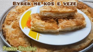 Byrek me kos e vezëI shpejt në përgatitje dhe perfekt për festa e miq të mirë [upl. by Eskil]