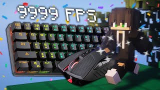 Bedwars ASMR Keyboard amp Mouse Sounds  3fmc Bedwars [upl. by Odlanyar142]