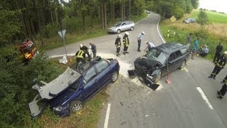 Kierspe Drei Verletzte bei Verkehrsunfall auf der K25 [upl. by Candra]