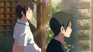 taki and mitsuha cameo in weathering with you  your name kimi mo na wa [upl. by Ninazan696]