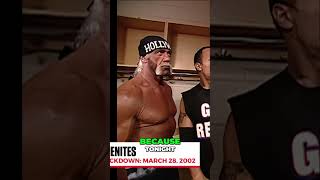 Epic Showdown The Rock Kane amp Hulk Hogan Unite [upl. by Airat]