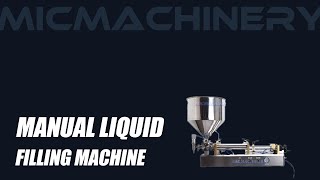 Best Manual Liquid Filling Machine of 2024 Chinese ManufactureMachinery [upl. by Rebmyt]