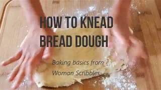 How To Knead Bread Dough [upl. by Annalee]