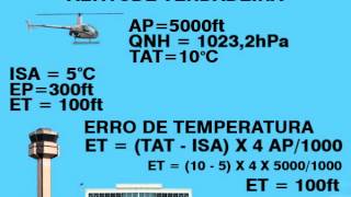ALTIMETRIAAltitudeVerdadeira [upl. by Eulaliah283]