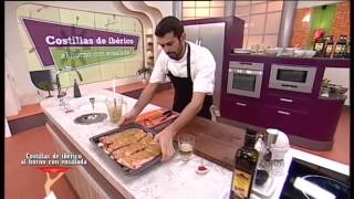 Receta costillas de ibérico al horno con ensalada [upl. by Marshall]