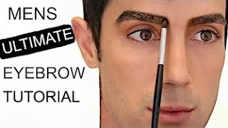 Mens EyeBrow Tutorial [upl. by Bicknell]