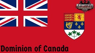 Hearts of Iron IV Kaiserreich Dominion of Canada Part 3 The Dominion of India Reunification [upl. by Adleremse]