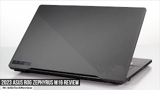 2023 Asus ROG Zephyrus M16 Review  Core i9 and RTX 4080 [upl. by Modeste]