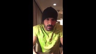 John Abraham message to Harshvardhan Rane [upl. by Ellehsor]