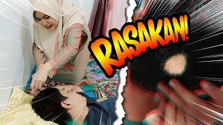 PRANK POTONG RAMBUT SUAMI SAMPE PITAK [upl. by Zwart]