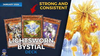 STRONG AND CONSISTENT LIGHTSWORN BYSTIAL Deck Duels 2024 YGOPRO JANUARY 2024 [upl. by Westlund]